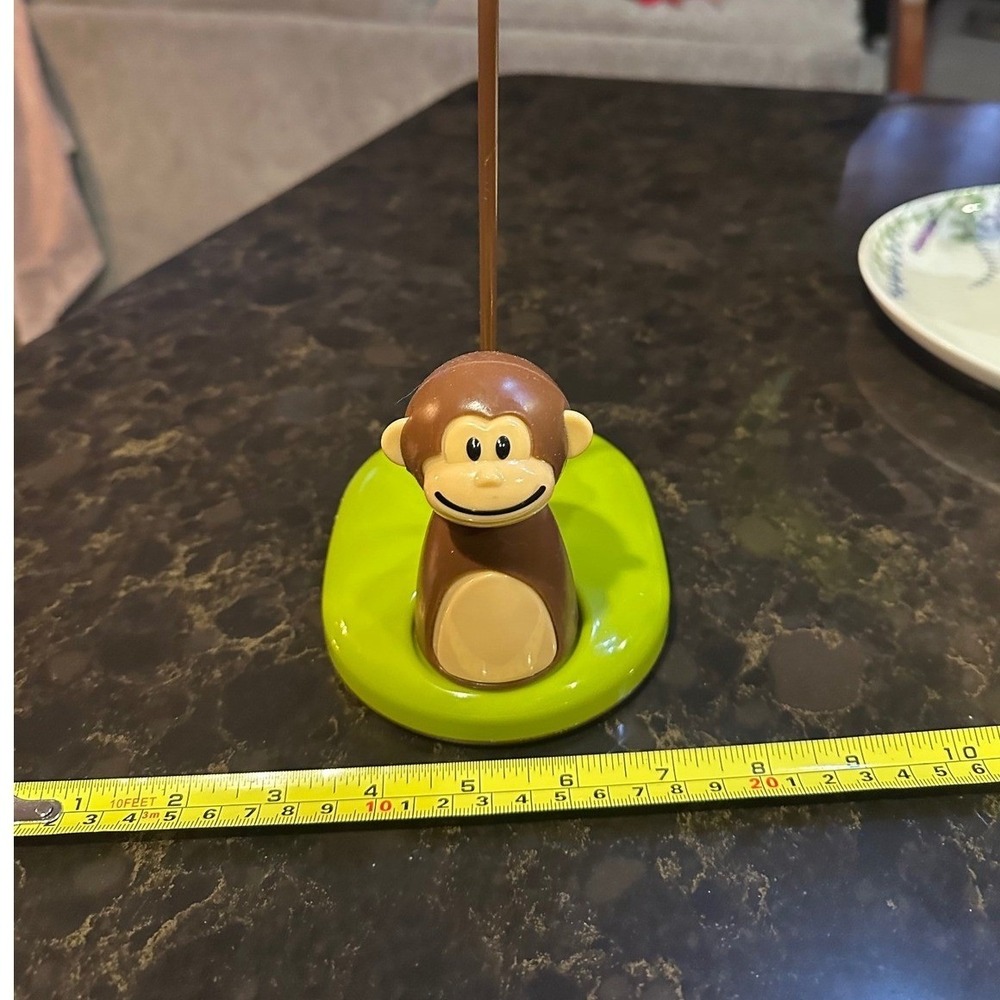 Joie Monkey Banana Tree Hanger Holder Stand Kitchen Counter Storage Green Brown